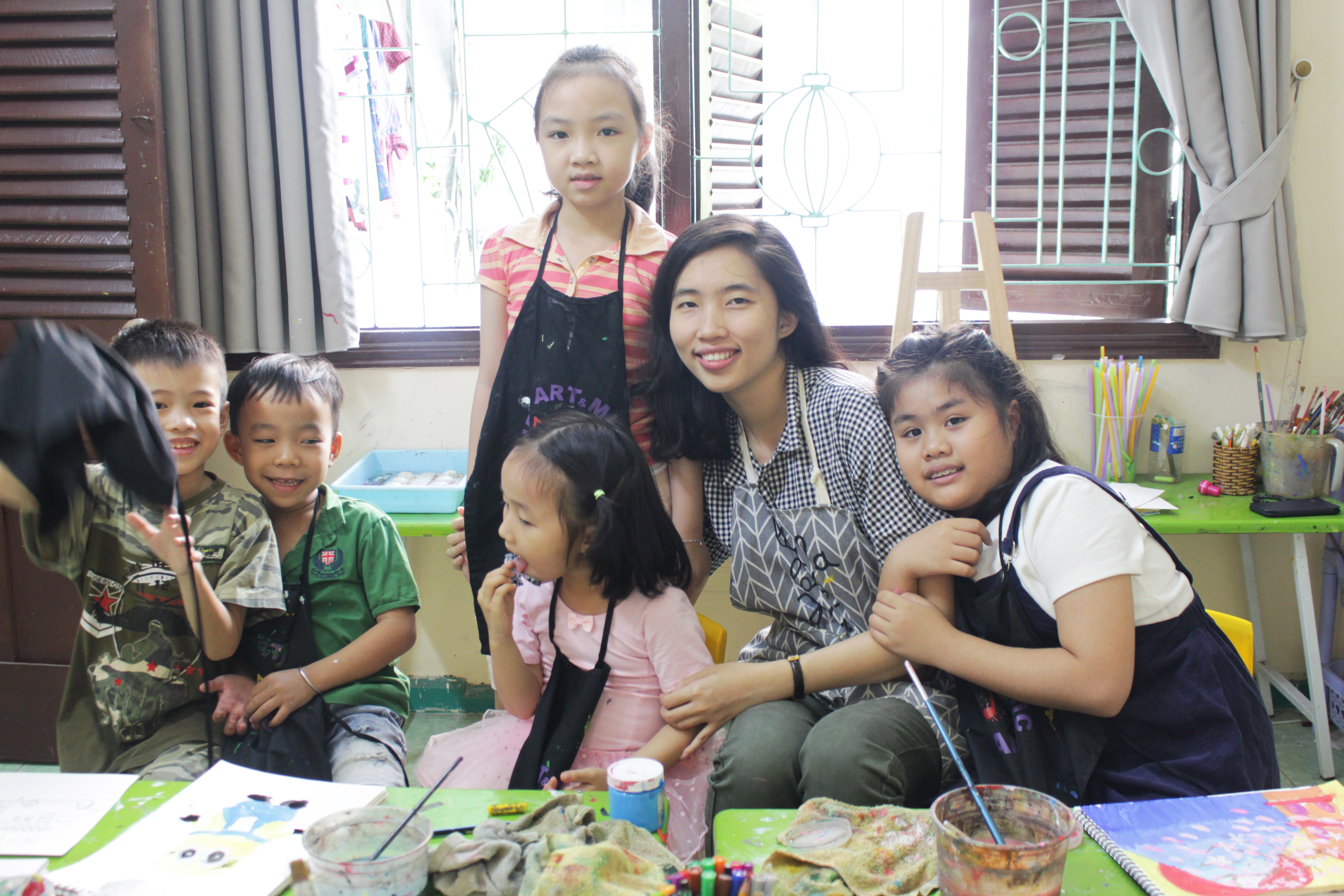 Tác dụng tuyệt vời của lớp dạy vẽ tranh tại Hà Nội đối với các bé hình ảnh 2