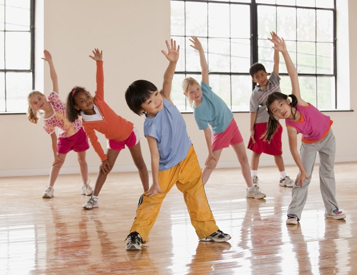 Những chấn thương thường gặp khi trẻ học nhảy aerobic thiếu nhi