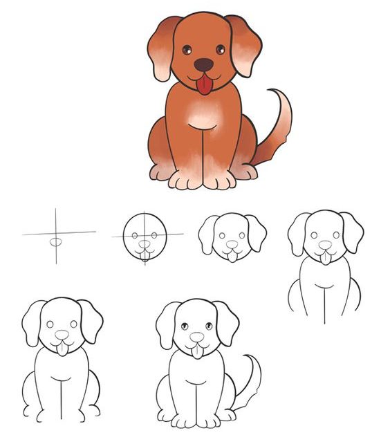 Xem hơn 100 ảnh về hình vẽ chó cute  daotaonec