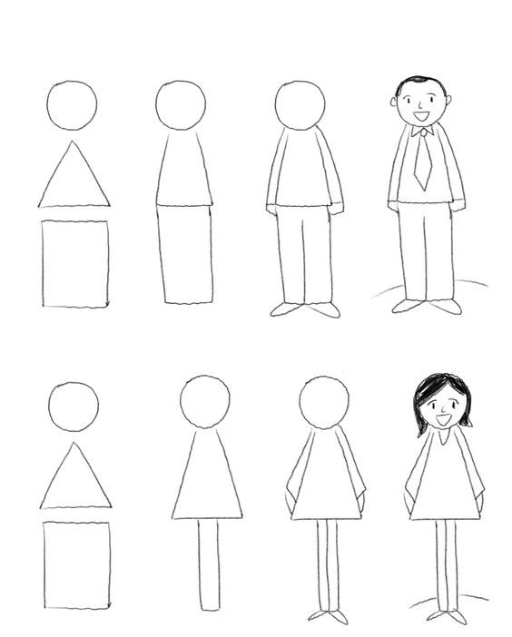 5 Cách dạy bé vẽ người cực đơn giản mà hiệu quả