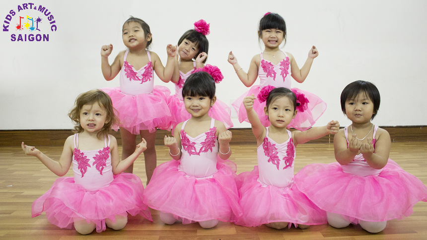 Lớp học múa Ballet cho bé - Kids Art & Music Saigon hình ảnh 5