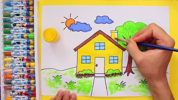Cho bé tập vẽ –  khuyến khích tư duy và sáng tạo tự nhiên nhất!