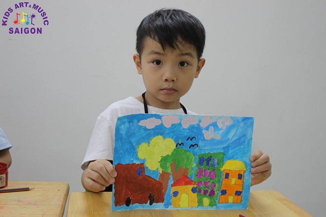 Lớp học vẽ cho bé tại Hà Nội – nơi thắp lửa niềm đam mê hội họa