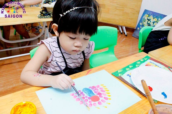 Lớp học vẽ cho bé tại Hà Nội - nơi thắp lửa niềm đam mê hội họa hình ảnh 3
