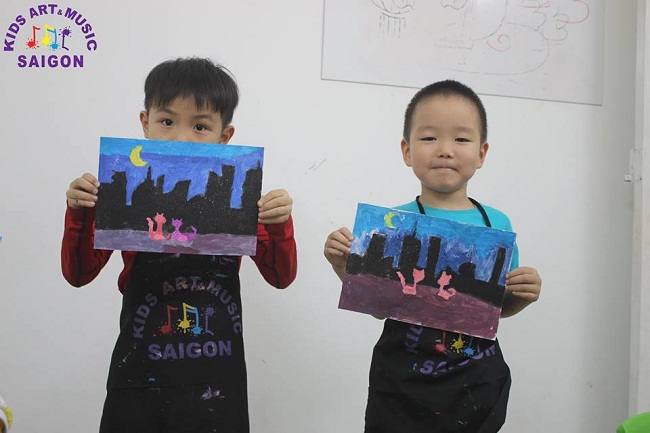 5 điều thú vị khi ba mẹ cho bé tham gia lớp học vẽ Hà Nội
