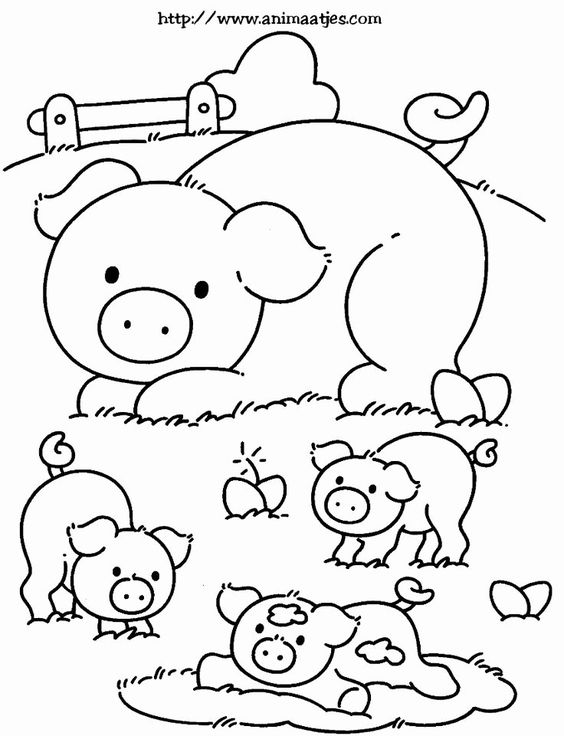 Hình mẫu cho bé tập vẽ con vật đơn giản hình ảnh 19