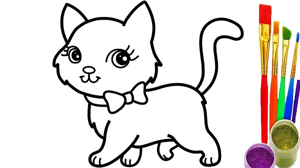 Tập tô màu con vật thật thú vị! Hôm nay chúng ta cùng tập vẽ hình con mèo nhé. Sử dụng sự sáng tạo của bạn để tô màu cho những hình ảnh ngộ nghĩnh và đáng yêu này. Bạn sẽ tìm thấy niềm vui trong việc tạo ra những tác phẩm nghệ thuật độc đáo của riêng mình.