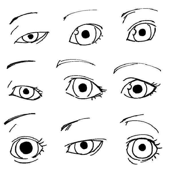 Vẽ đôi mắt chibi đẹp tuyệt qua loa 7 bước cơ phiên bản hình hình ảnh 2