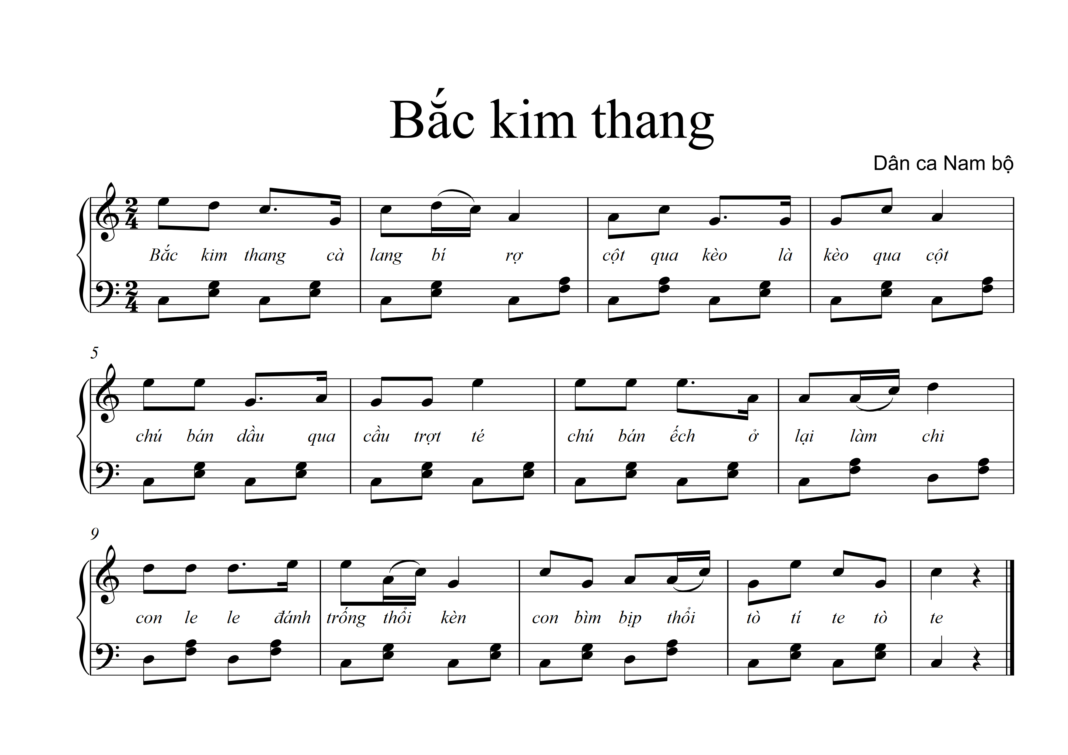 Giới Thiệu Bài Hát Có Nốt Nhạc Piano Cho Bé - Kids Art&Music Saigon
