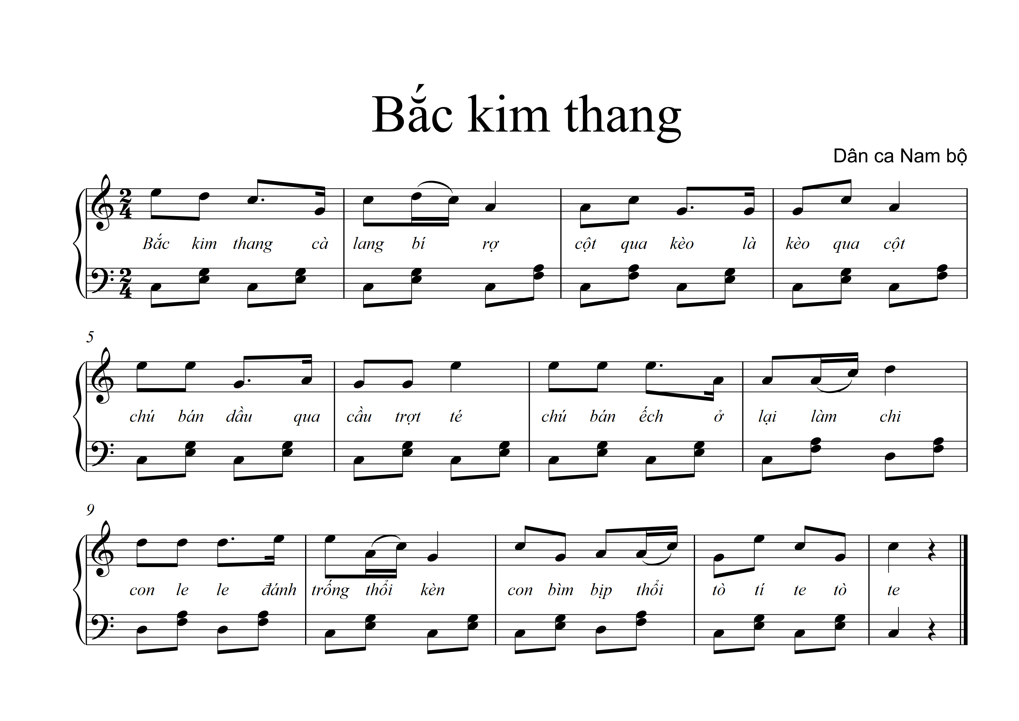 Giới thiệu bài hát có nốt nhạc piano cho bé hình ảnh 4