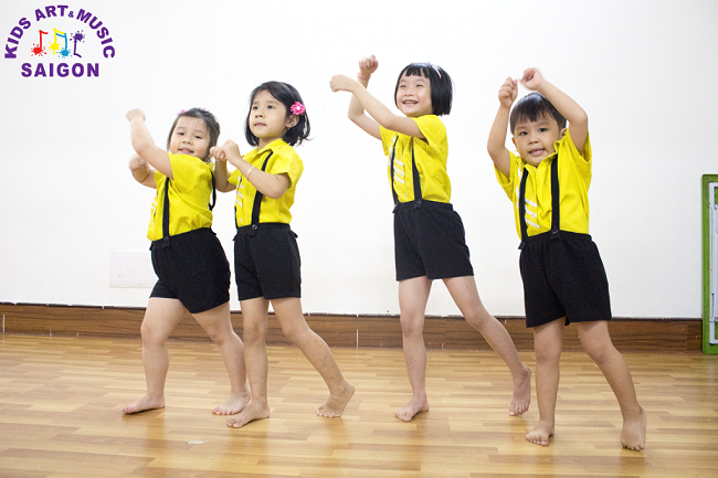 Kids Art & Music Saigon – địa chỉ học nhảy hiện đại tại Hải Phòng cho bé uy tín và chất lượng