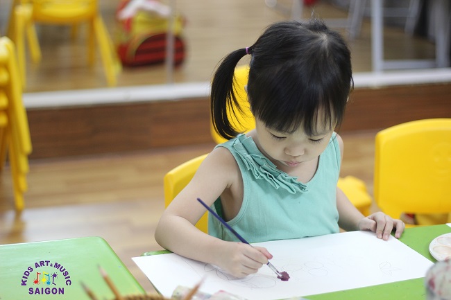 Trung tâm dạy vẽ quận Tân Bình – nơi nuôi dưỡng niềm đam mê hội họa cho các bé