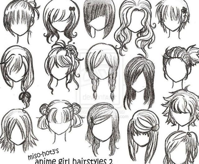 Tìm hiểu với hơn 18 cách vẽ tóc chibi nữ hay nhất - Tin học Đông Hòa