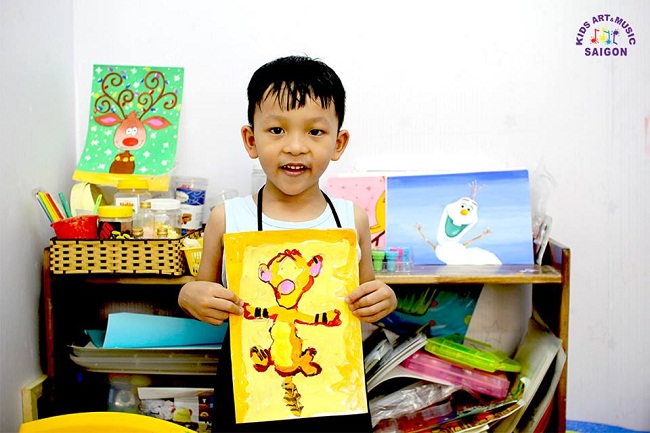 Việc học vẽ thiếu nhi mang đến cho trẻ những lợi ích gì?