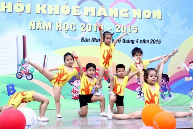 Dạy nhảy aerobic trẻ em ở quận 1 tp HCM hình ảnh 1