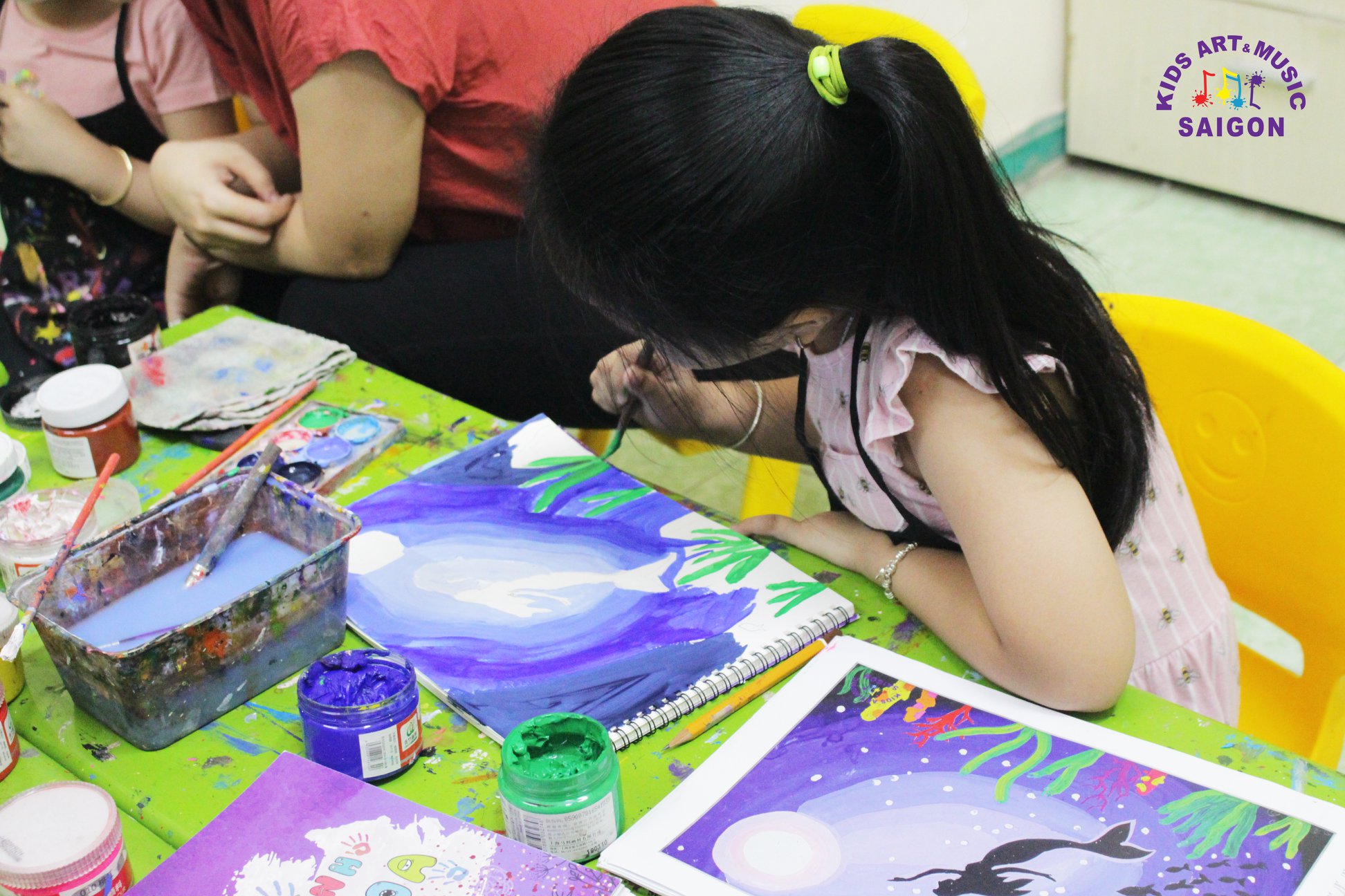 Lớp học vẽ cho bé ở Hà Nội - hình ảnh 13