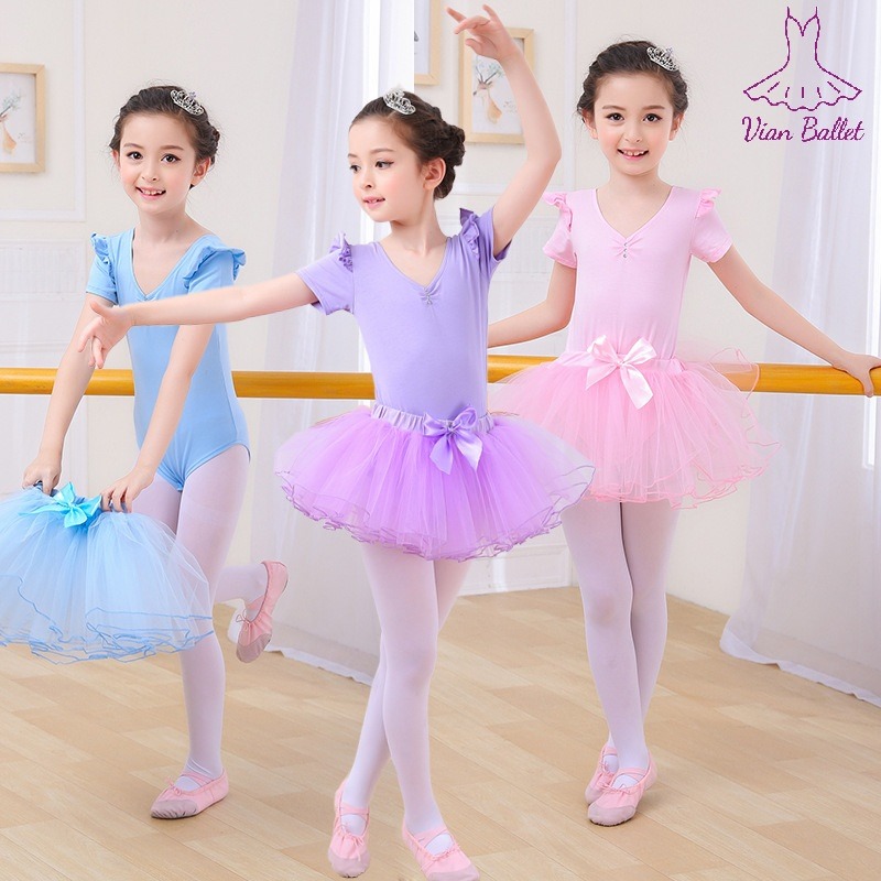 Váy múa ballet cho bé gái