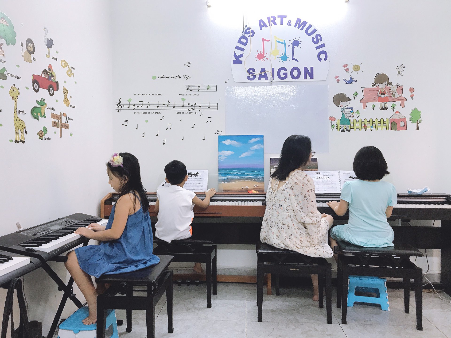 Tìm hiểu lớp học piano cho bé tại Kids Art & Music Sài Gòn - hình ảnh 4