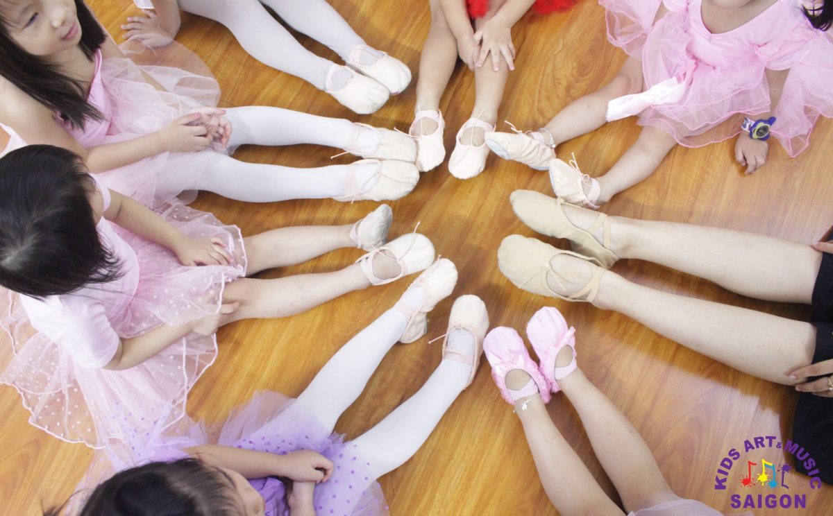 Có gì tại lớp học múa ballet cho bé ở Hà Nội tại Kids Art & Music Sài Gòn?