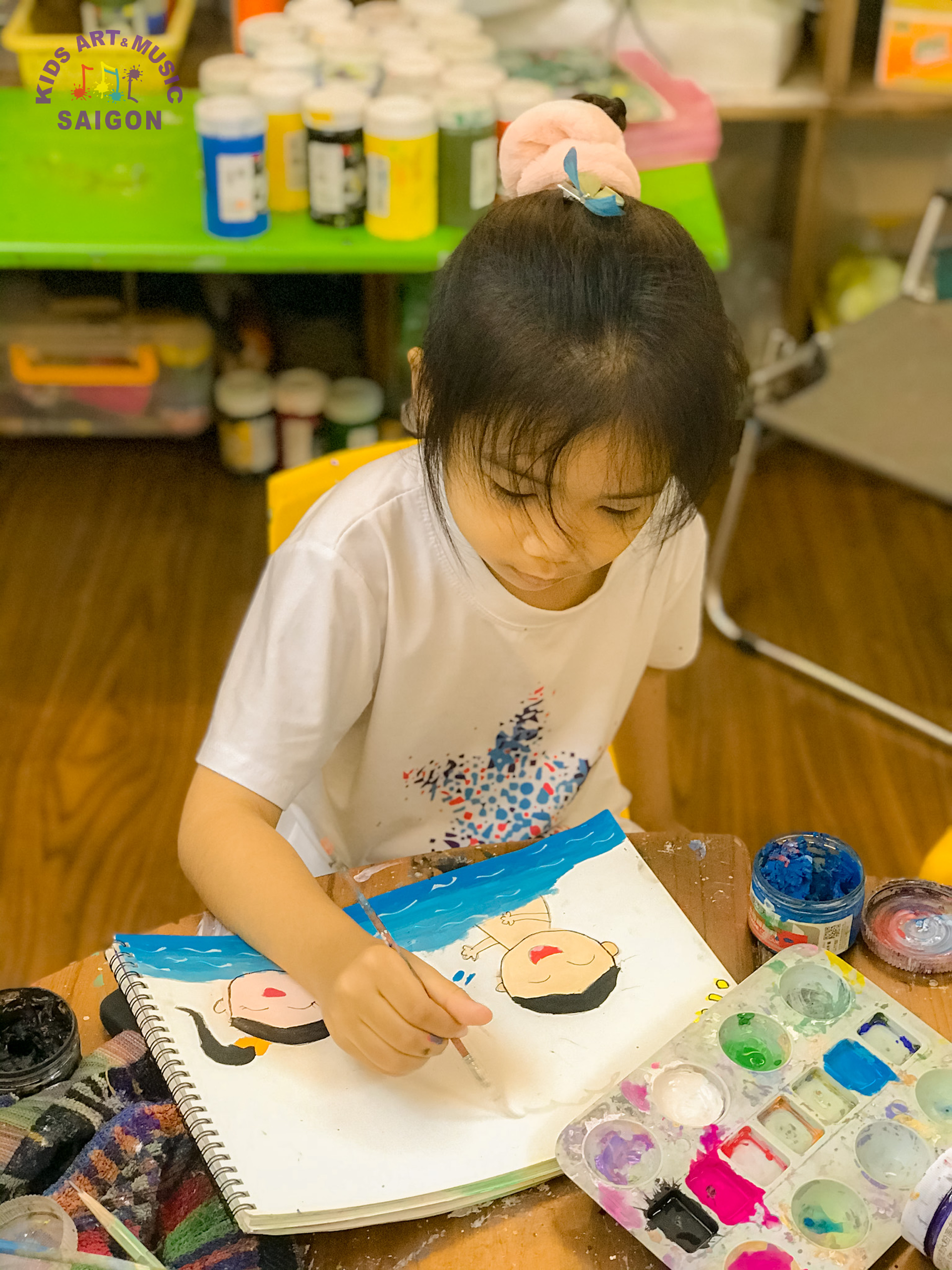 Làm thế nào để hiểu tâm lý của con qua tranh vẽ của trẻ mầm non? - Kids Art&Music Saigon