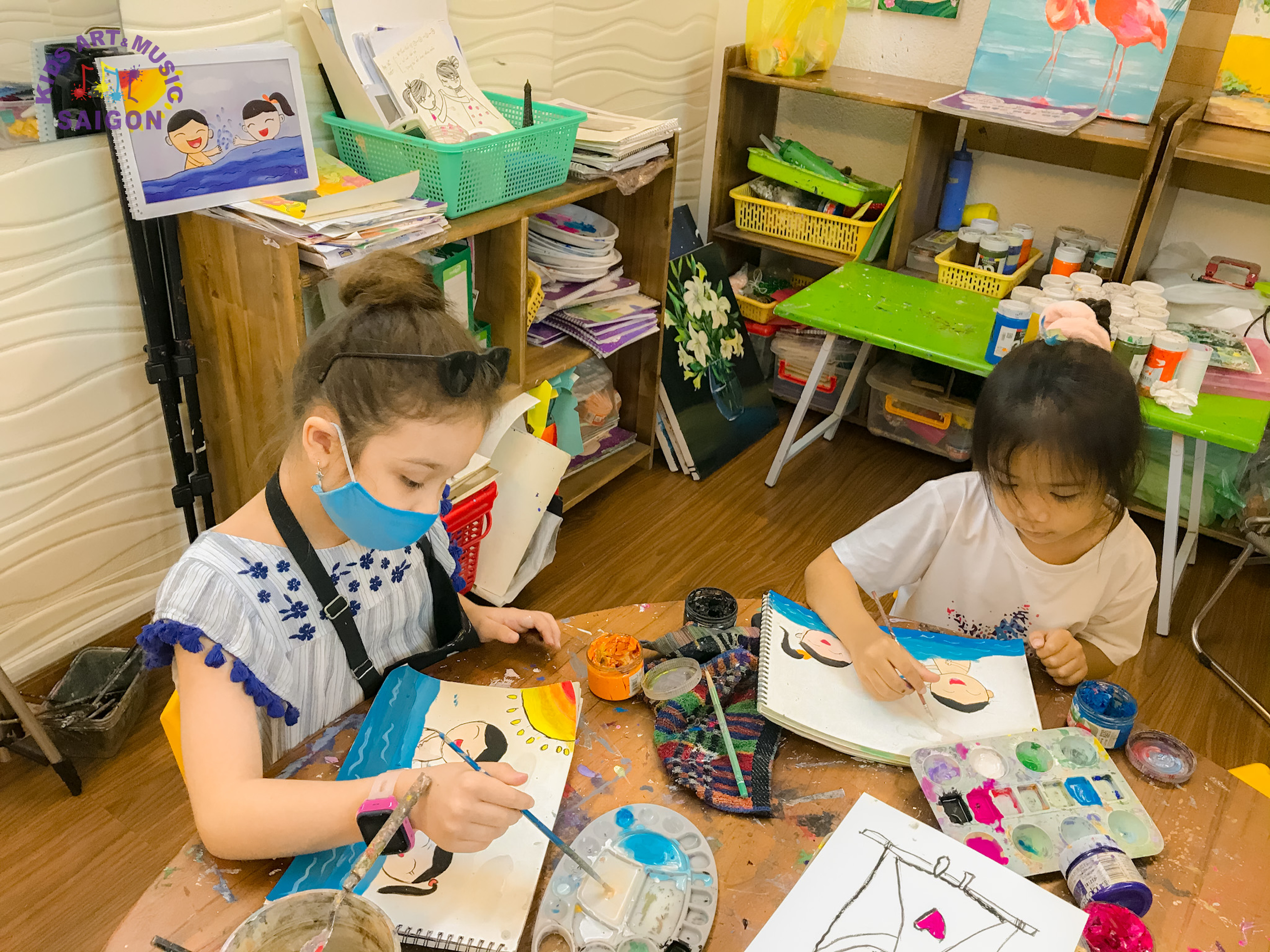 Lợi ích Lớp học vẽ cho bé quận Tân Phú để giúp trẻ phát triển tư duy sáng tạo