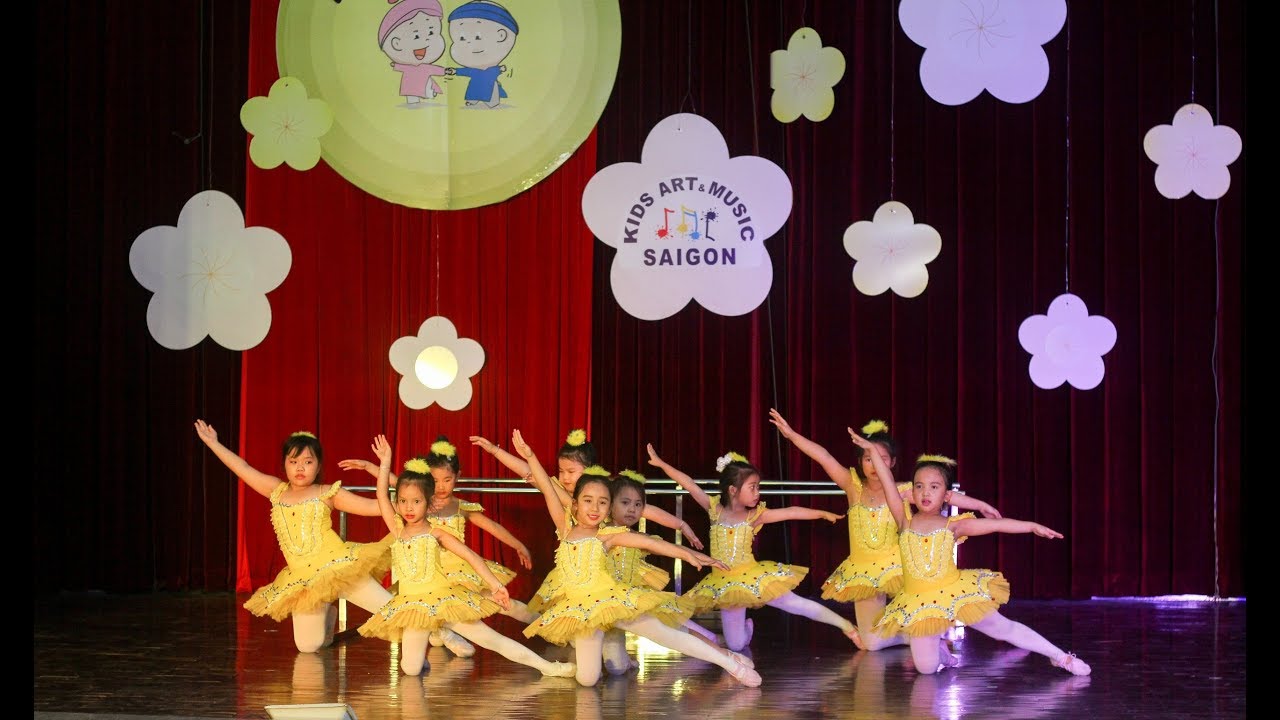 Lớp nhảy hiện đại cơ bản cho trẻ em tại Kids Art & Music Saigon